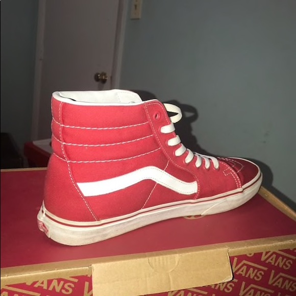 Red vans sk-8 high - Picture 1 of 2